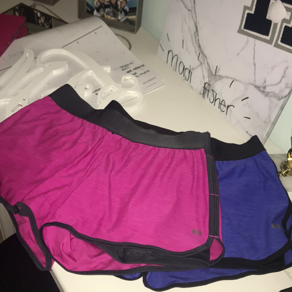 TWO layer 8 running shorts